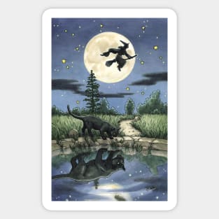 Everyday Witch Tarot - The Moon Sticker